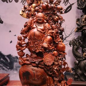 Tượng Phật Di Lặc Ngũ Tiểu Vác Đào