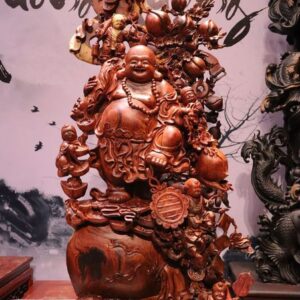 Tượng Phật Di Lặc Ngũ Tiểu Vác Đào
