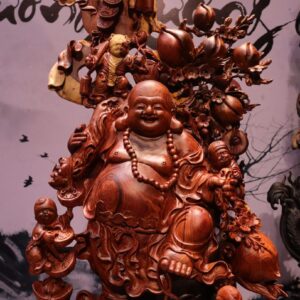Tượng Phật Di Lặc Ngũ Tiểu Vác Đào