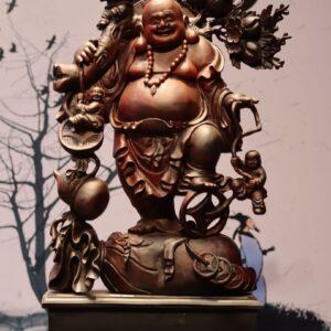 Tượng Di Lặc Tam Tiểu Vác Đào
