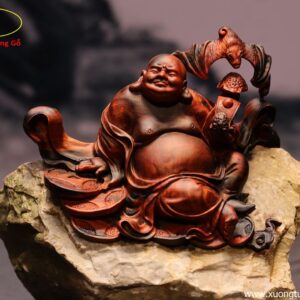 Tượng Di Lặc Ngồi Đá
