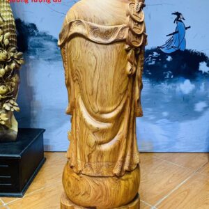 Di Lặc Chúc Phúc Gỗ Hương 1M