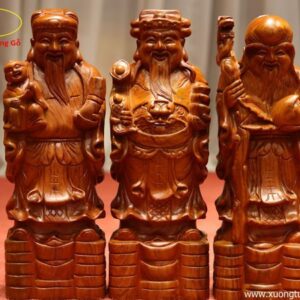 Tượng Tam Đa Gỗ Hương Đá