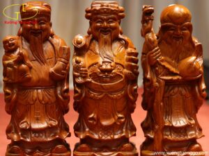 Tượng Tam Đa Gỗ Hương Đá