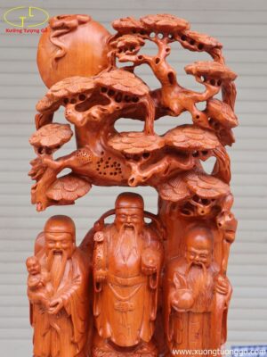 Tượng Tam Đa Đứng Cây Tùng