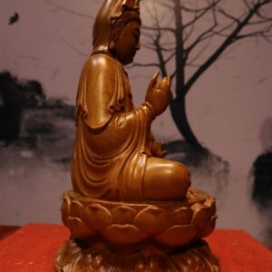Quan Âm Ngồi Đài Sen Cầm Bình