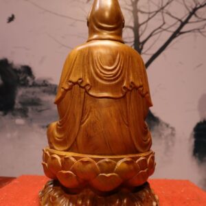 Quan Âm Ngồi Đài Sen Cầm Bình