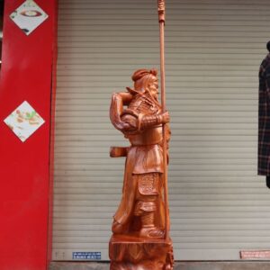 Tượng Quan Công Gỗ Hương 70