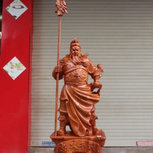 Tượng Quan Công Gỗ Hương 70