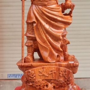 Tượng Quan Công Gỗ Hương 70