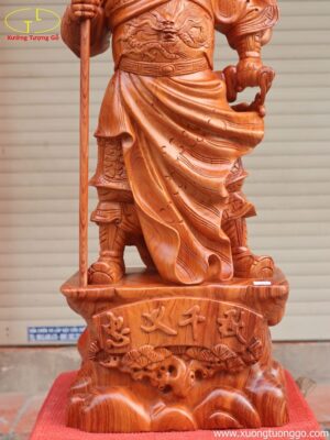 Tượng Quan Công Gỗ Hương 70