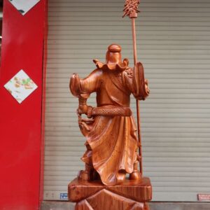 Tượng Quan Công Gỗ Hương 70