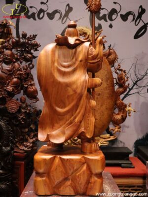 Tượng Quan Công Gỗ Hương 70