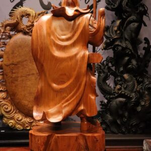 Tượng Quan Công Gỗ Hương 80