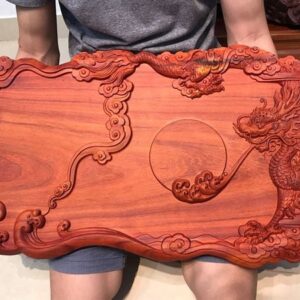 Khay Trà Rồng Gỗ Hương
