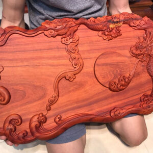Khay Trà Rồng Gỗ Hương