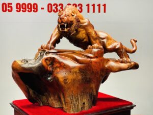 Tượng Hổ Gỗ Nu Hương