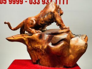 Tượng Hổ Gỗ Nu Hương