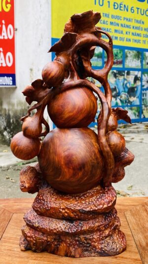 Hồ Lô Sóc Gỗ Nu Sưa