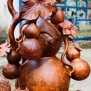 Hồ Lô Sóc Gỗ Nu Sưa