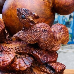 Hồ Lô Sóc Gỗ Nu Sưa
