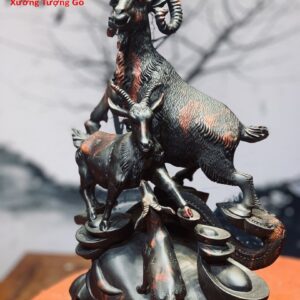 Tam Dê Chấn Chum Tiền Gỗ Trắc