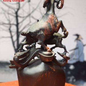 Tam Dê Chấn Chum Tiền Gỗ Trắc