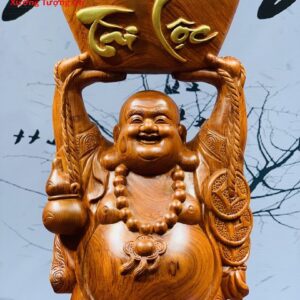 DI Lặc Dâng Vàng Gỗ Hương