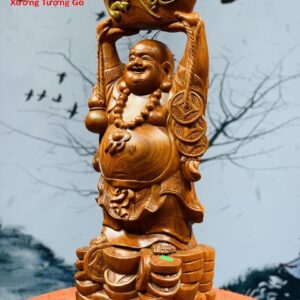 DI Lặc Dâng Vàng Gỗ Hương