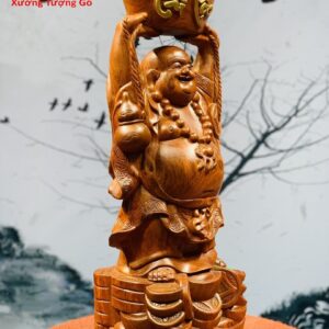 DI Lặc Dâng Vàng Gỗ Hương