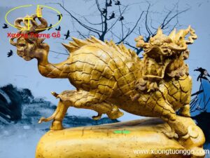 Hỏa Kì Lân Gỗ Nu Ngọc Am