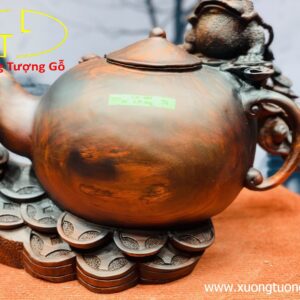 Thiềm Thừ Ấm Trà Gỗ Trắc