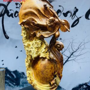 Đạt  Ma Múa Võ Gỗ Nu Hương