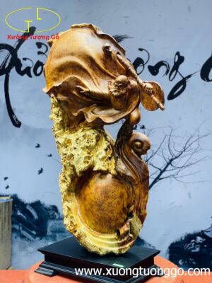 Đạt  Ma Múa Võ Gỗ Nu Hương