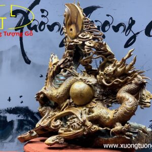 Nhất Long Vờn Ngọc Gỗ Nu Hương