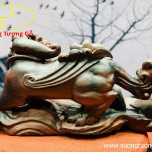 Tỳ Hưu mẫu tử trắc đỏ đen.