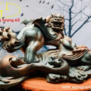 Tỳ Hưu mẫu tử trắc đỏ đen.
