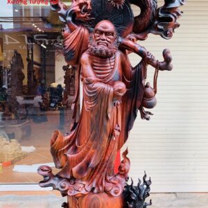 Đạt Ma Song Long trắc đỏ đen