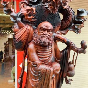 Đạt Ma Song Long trắc đỏ đen