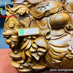 Di Lặc ngũ tiểu ngồi bao tiền.