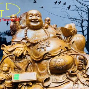 Di Lặc ngũ tiểu ngồi bao tiền.