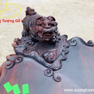 Khay trà nghê thiềm thừ.