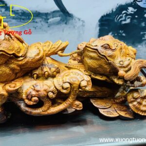 Cầu ngũ cóc gỗ sưa.
