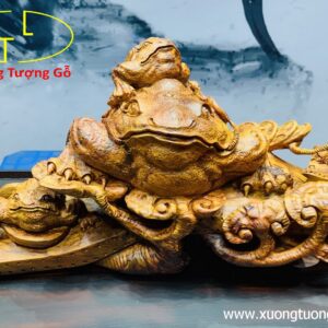 Cầu ngũ cóc gỗ sưa.