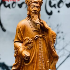 Khổng Minh gỗ hương.