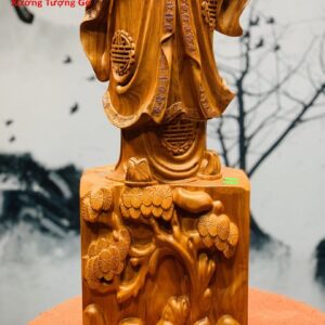 Khổng Minh gỗ hương.