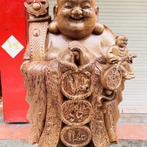 Di Lặc chúc phúc mun đuôi công.