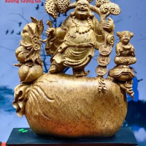 Di lặc gánh linh chi nu ngọc am.