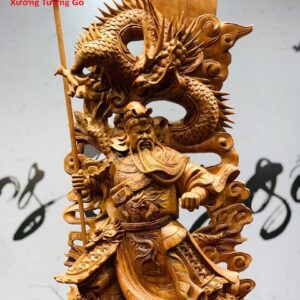Quan công ngự tam long hương đá.