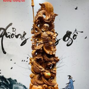 Quan công ngự tam long hương đá.